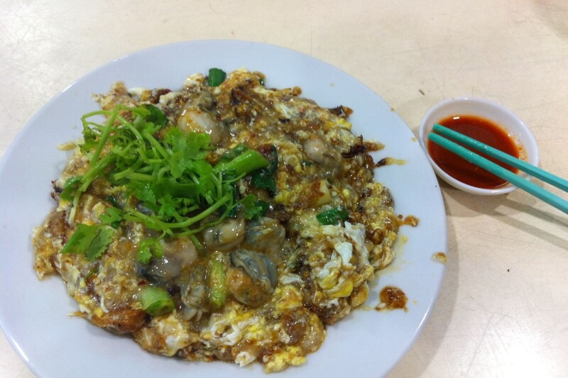 Oster omlette in Singapore