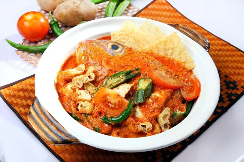 Fish head curry