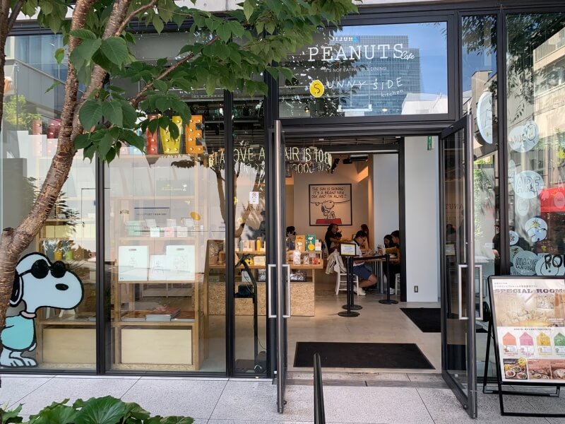 Peanuts in Harajuku - Character themed cafe in Tokyo