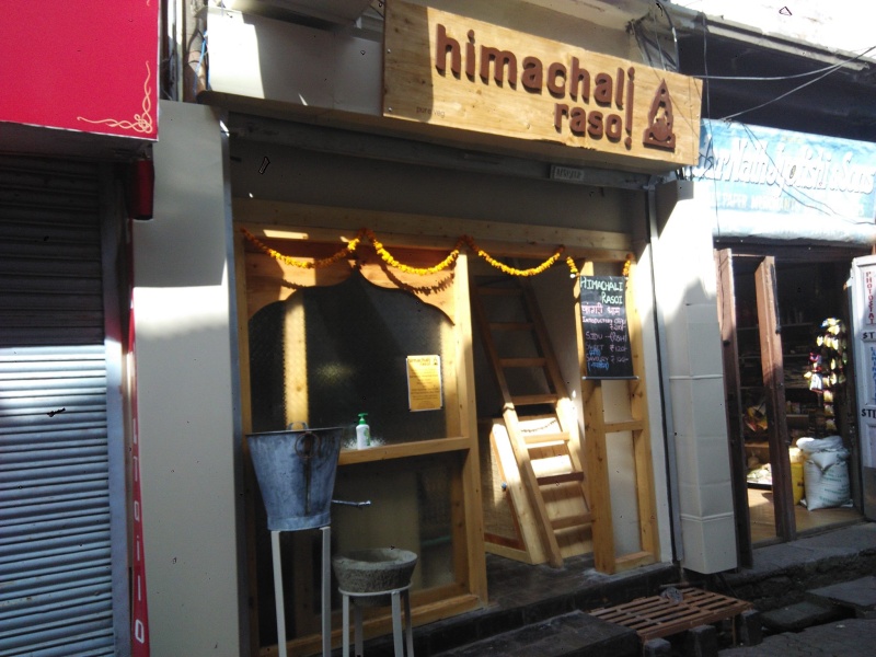 Himachali Rasoi entrance