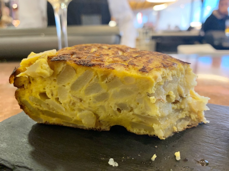 A spanish omelette