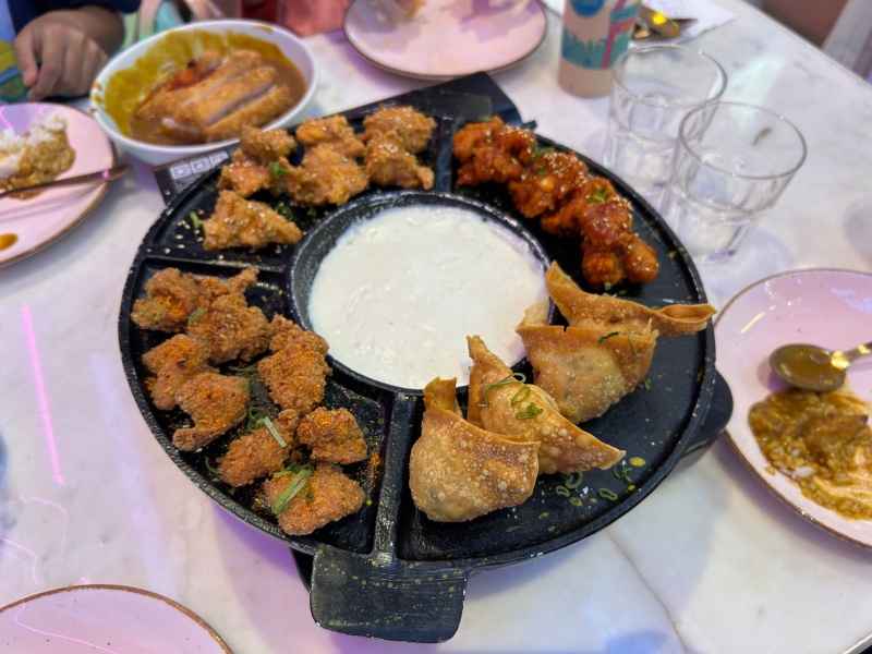 UFO cheese fondue at Harajuku Tokyo Cafe Gurgaon