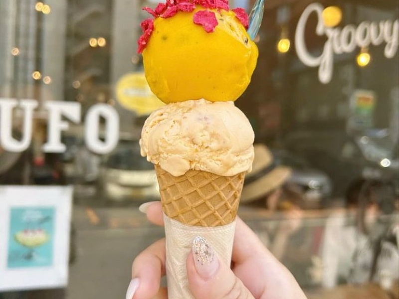 Groovy Ice cream Gufo in Osaka