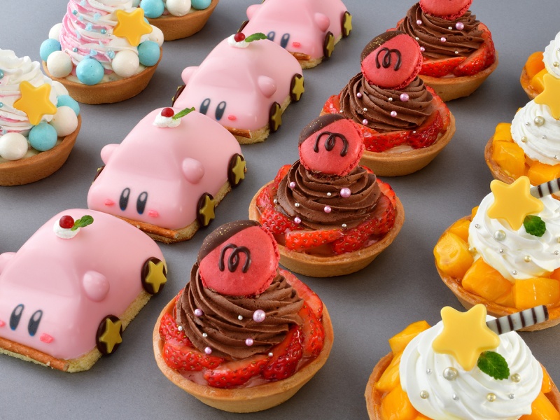 Kirby cafe and store in Osaka